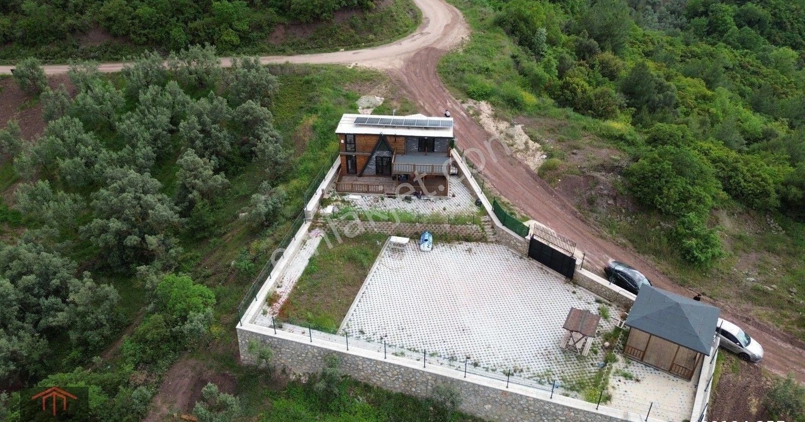 Kurtuluş'tan Deniz Manzaralı Satılık Tiny House + Zeytinlik