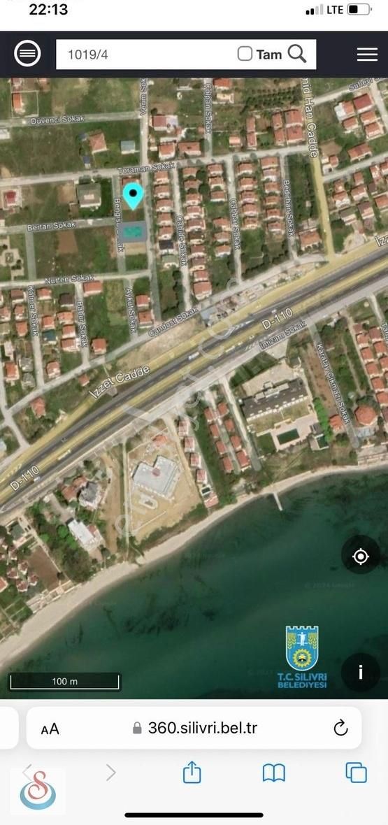 Silivri Gümüşyakda Deniz Manzarall 300 M2 Satılık Villa Arsası