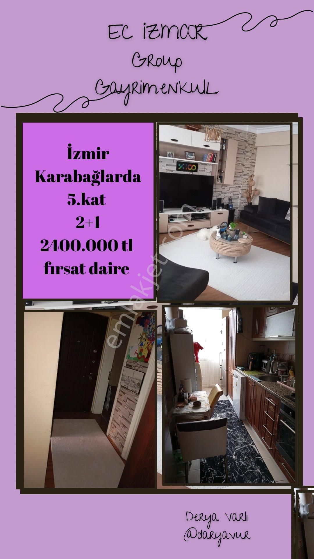 İzmir Karabağlar Yurdoğlu Mah.acil Satılık Daire