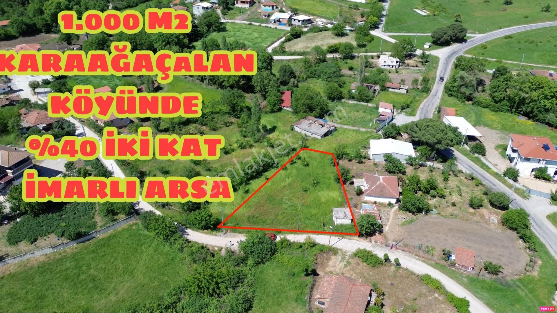 1.000 M2 Karaağaçalan Köyünde %40 İki Kat İmarlı Arsa
