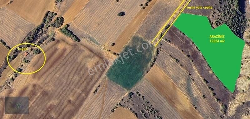Konya,doğanhisar ,baş-başköy,12.224 M2 Resmi Yola Cephe Arazi