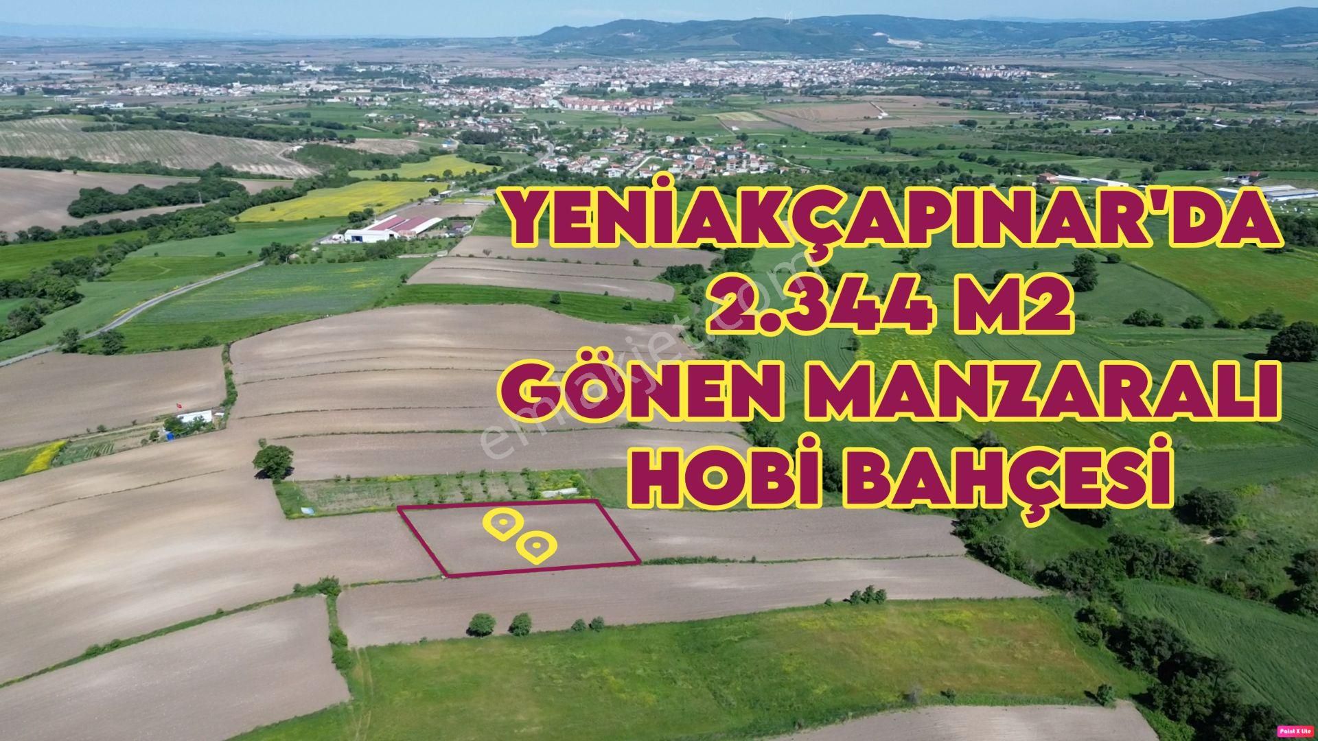 Yeniakçapınar'da 2.344 M2 Gönen Manzaralı Hobi Bahçesi