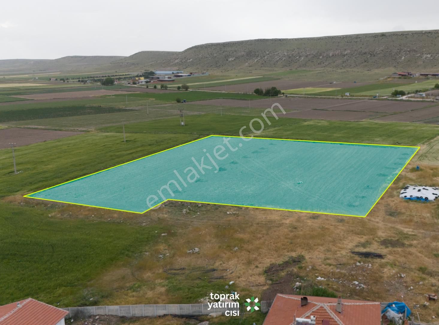 Toprak Yatırımcısı'ndan Çavdarlı'da Çiftlik Yapımına Uygun 7000m² Tarla!