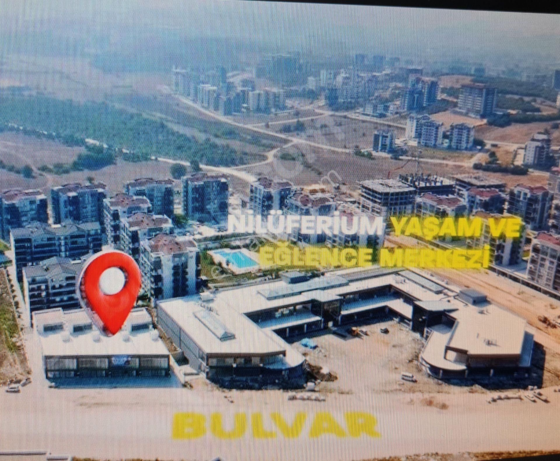 Balkan / Nilüferium Avm Yanı Bulvara Cephe Kiralık Dubleks Dükkan