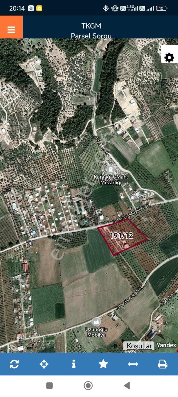 Menemen Seyrek Köye 1 Km Hisse Tapu 211 Mk İmar Gelebilir