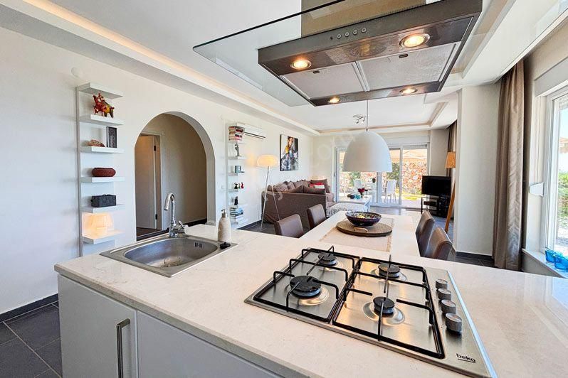 Alanya Kestel Yaylalı Mah.full Eşyalı Satılık 2+1 Villa - Görsel 13