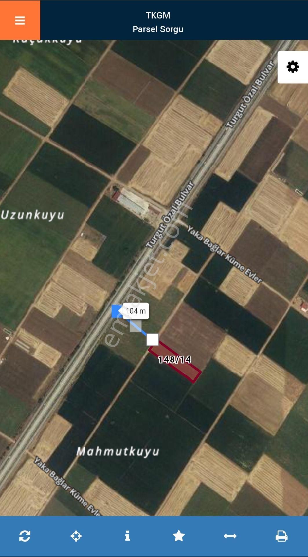 Sahibinden Muğla-denizli Karayoluna Yakın Tarla