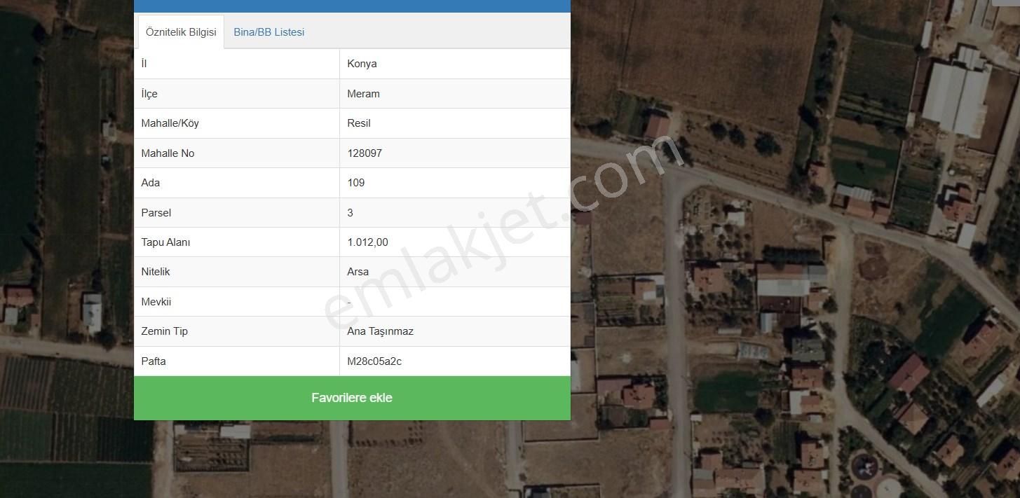 Meram Yenibahçe'de İki Kata İmarlı 1012 M2 Müstakil Satılık Arsa - Görsel 7