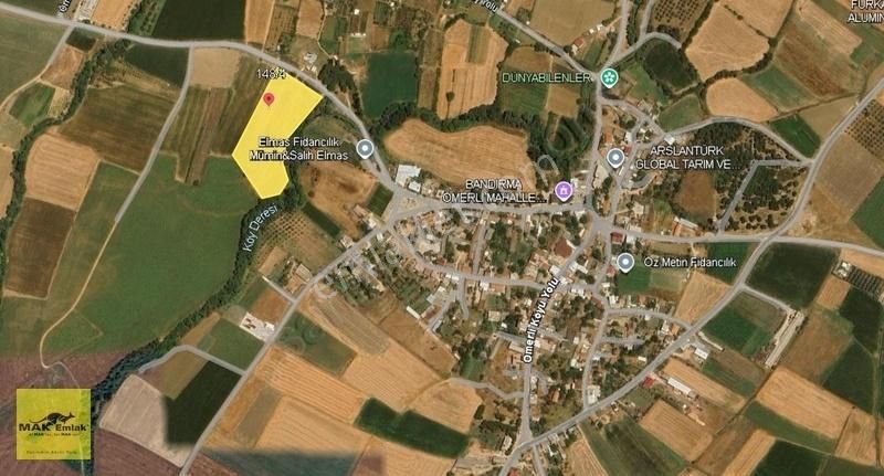 Ömerli Köy Girişinde 14.000 M² Satılık Fırsat Arazi S 2765