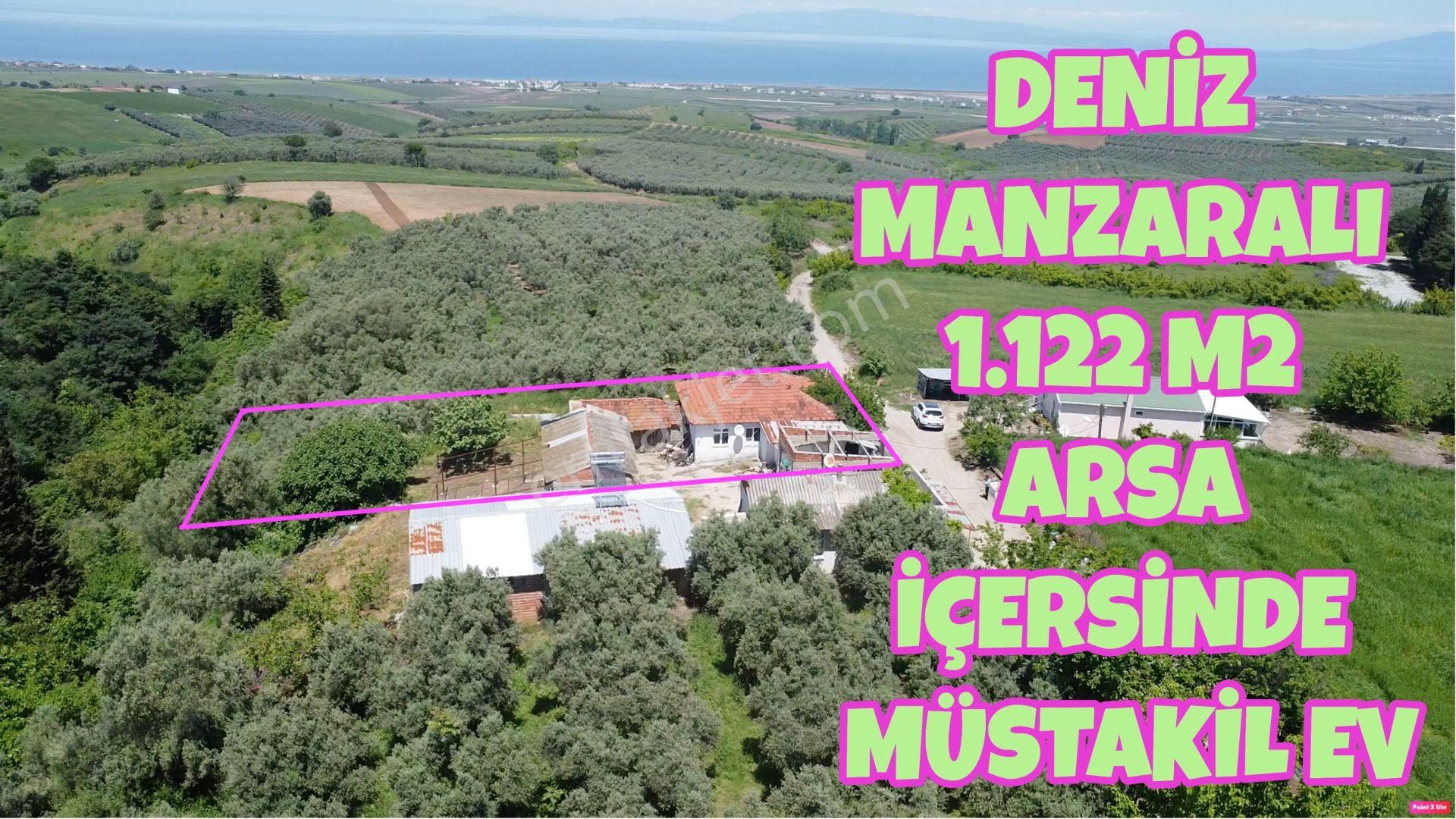 Deniz Manzaralı 1.122 M2 Arsa İçersinde Müstakil Ev