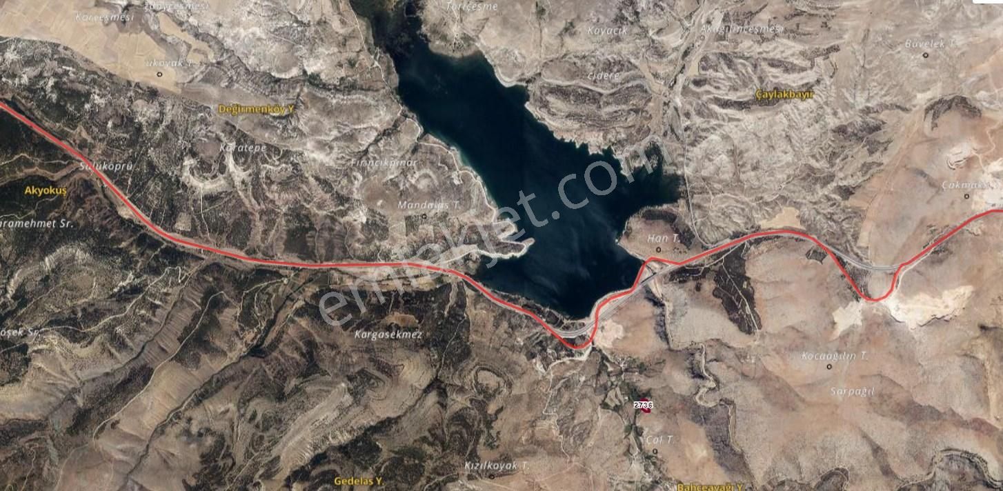 Meram Dere Altınapa Barajına Yakın 5480m2 Müstakil Satılık Bahçe - Görsel 7