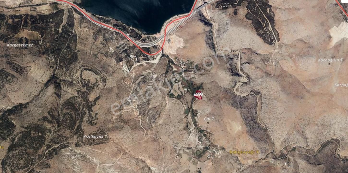 Meram Dere Altınapa Barajına Yakın 5480m2 Müstakil Satılık Bahçe - Görsel 9