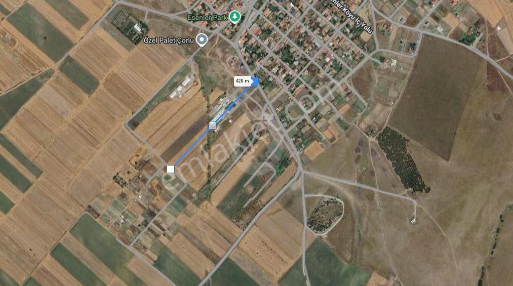 Ergene Esenler Mahallesinde 955 M2 Bağyeri P.no: 1203