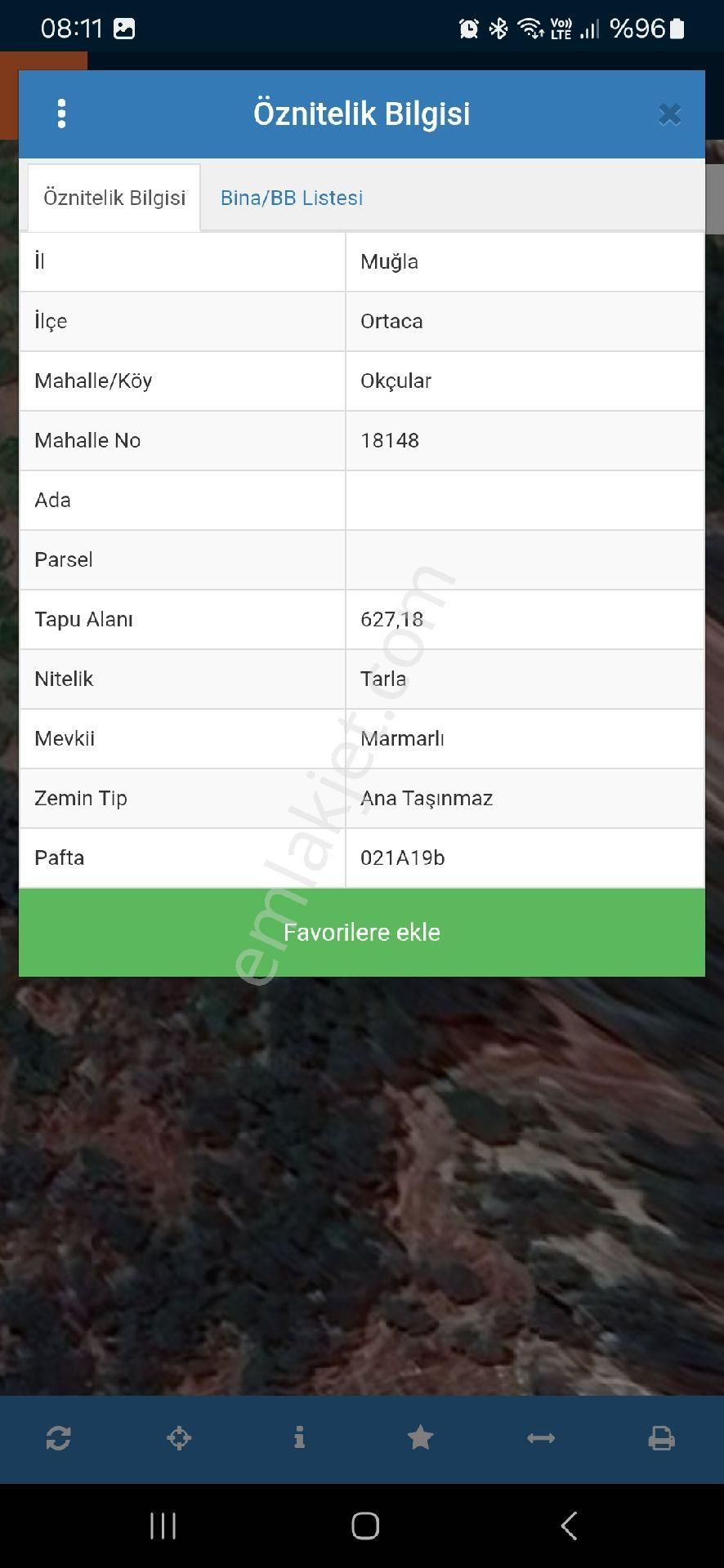 Okçularda 314 M2 Hisseli Satılık Tarla - Görsel 2