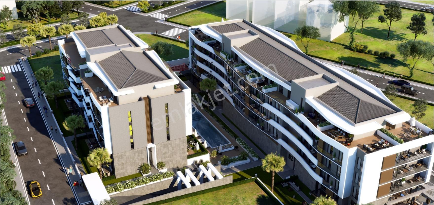 Kemalpaşa Ulucak Mahallesi'nde Süper Lüks Satılık 1+1 Daire