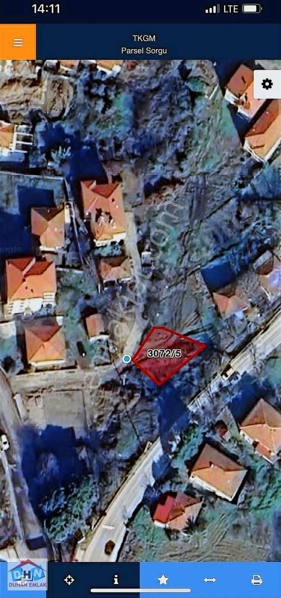 Duhan Emlak'tan Koruköy Köyiçi Deniz Manzaralı 213m2 Fırsat Arsa