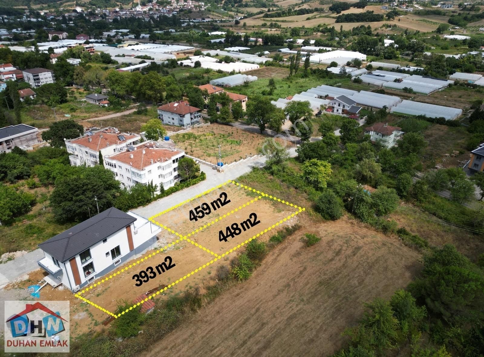 Duhan Emlak'tan Kadıköy Villalar Bölgesinde 393m2 Müstakil Arsa