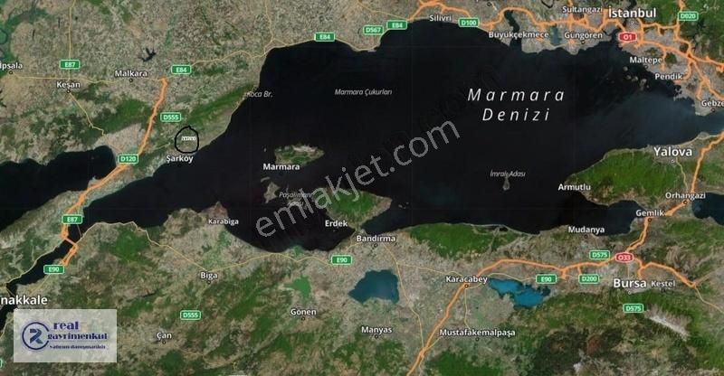 Tekirdağ Şarköy Çengelli Mah. Satılık Uygun Fiyatlı Bağ Yeri