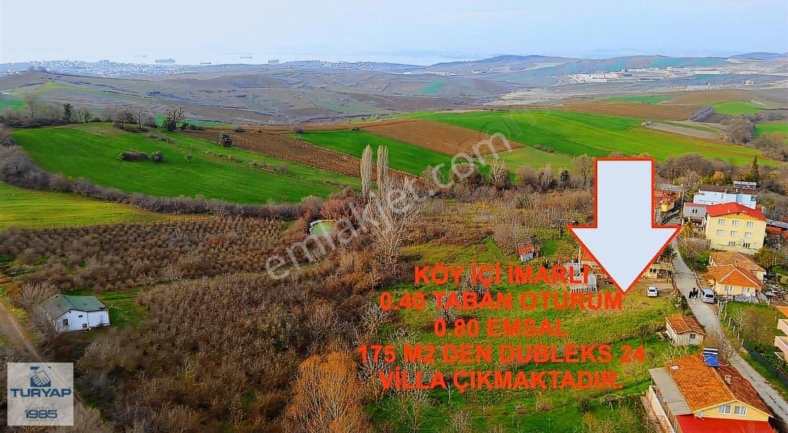 Yalova Çiftlikköy Laledere De 24 Villalık Satılık İmarlı Arsa