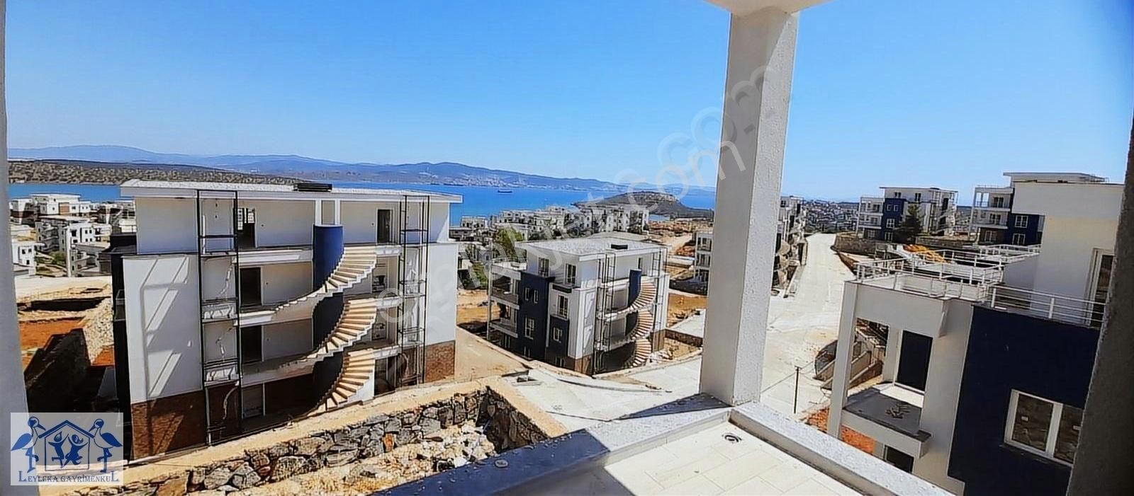 İasos Marin Evlerinde Deniz Manzaralı 2+1 Daire