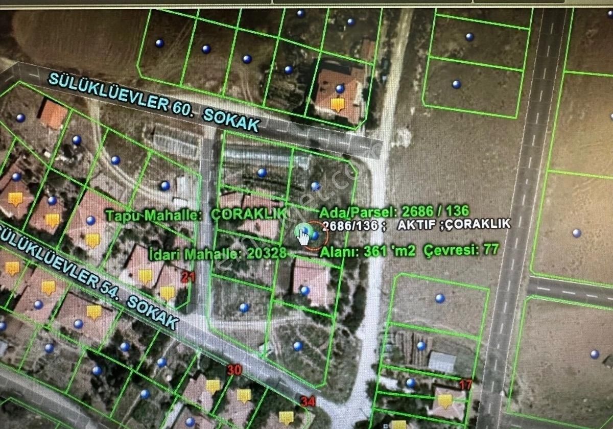 Hasan Bulgur Emlaktan Belediye Blokları Yakınında 361m2 Arsa