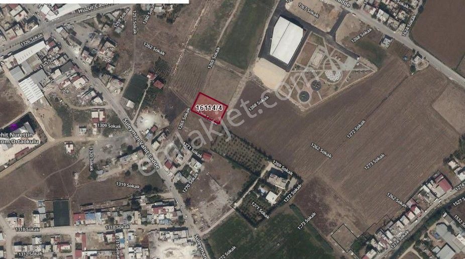 Koza Mahalesi 1.6 Yoğunluklu Apartman İmarlı 2177 M2 Satlık Arsa