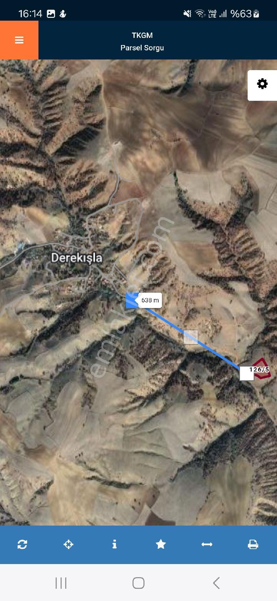 Kırıkkale Delice Derekışla Mah. 5236 M2 Ekilir Tarla 220 Bin Tl