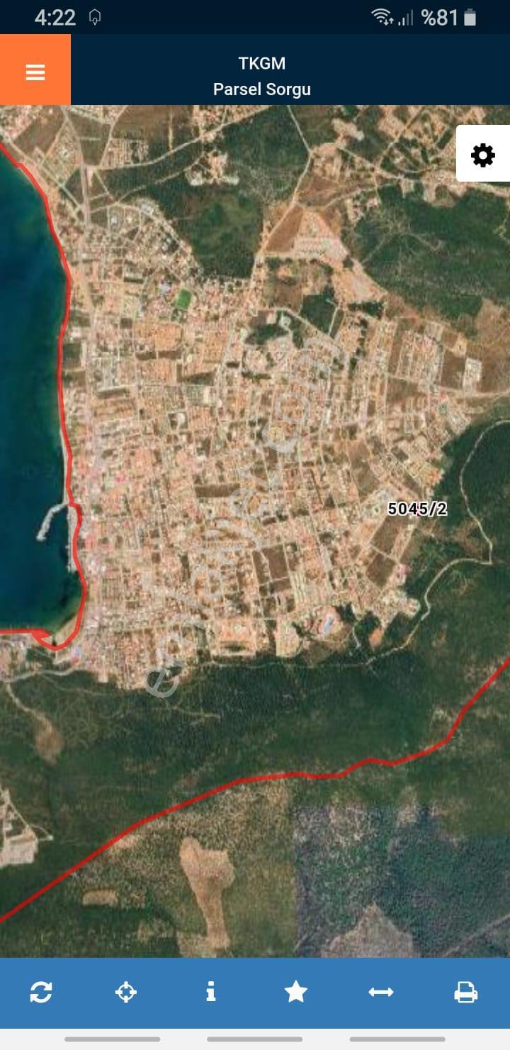 Aydın Akbük'te Satılık 595 M2 Denize 1100 M. Villa Ya Da Daire Arsası - Görsel 4