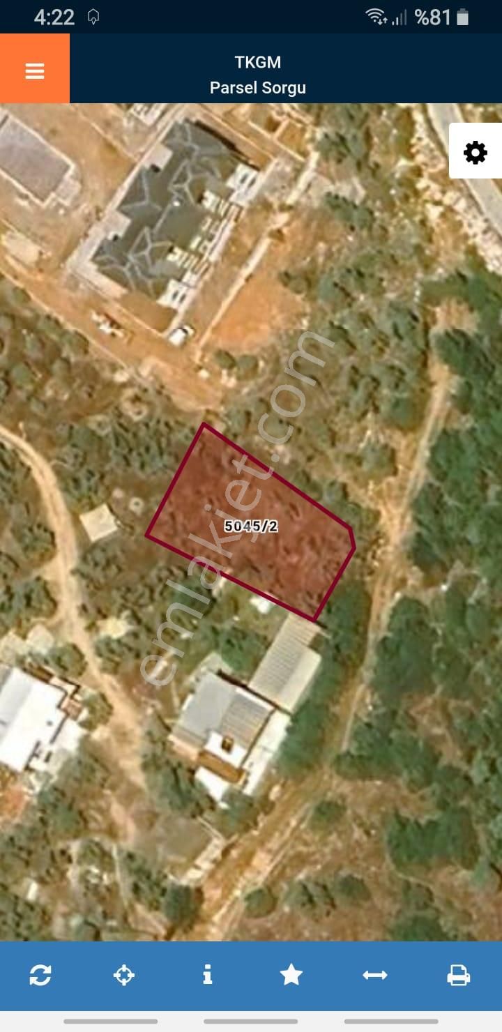 Aydın Akbük'te Satılık 595 M2 Denize 1100 M. Villa Ya Da Daire Arsası