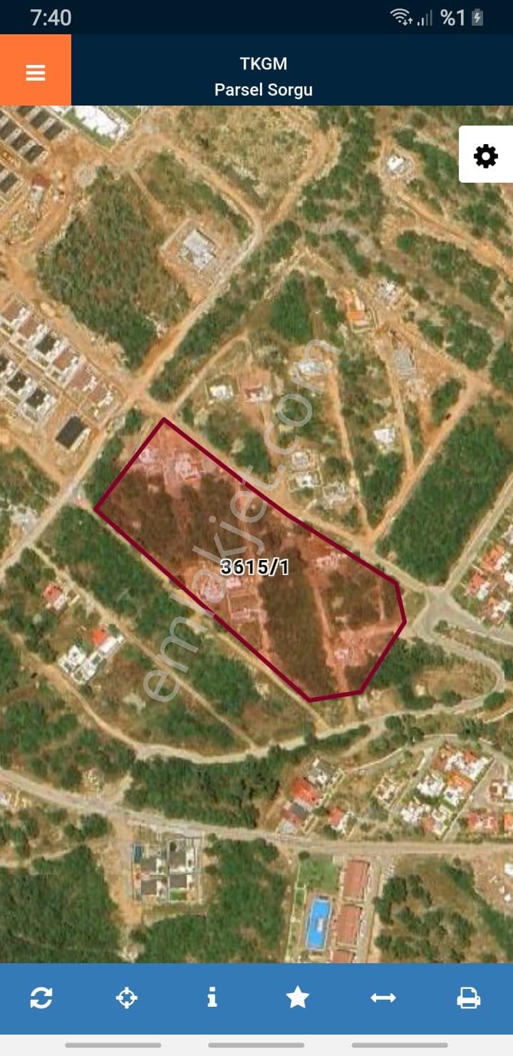 Aydın Akbük Satılık Hekimler'de Villa Arsası