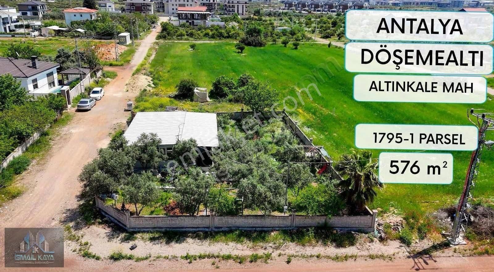 İsmail Kaya'dan Altınkalede 576 M2 Villa Parseli