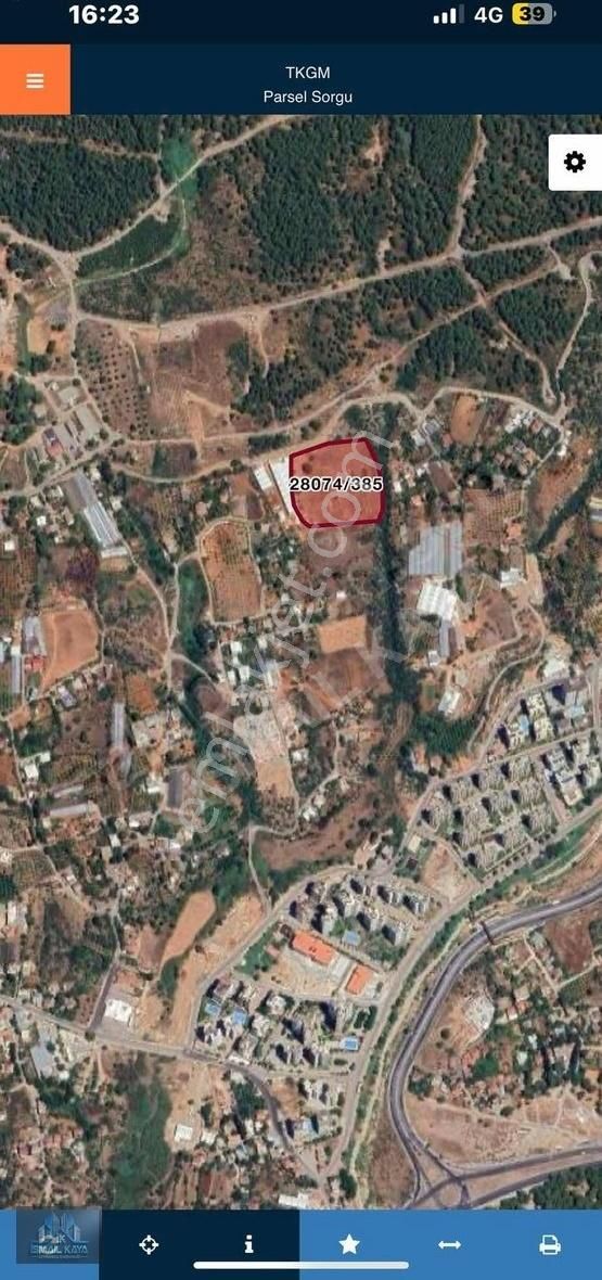 Duralıler Mah Rızai Taksimli Resmi 2 B Arsa İmar Sınırında