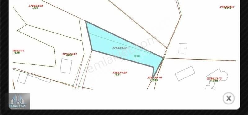 Duacı Merkezde Müstakil 1853 M2 Tarla