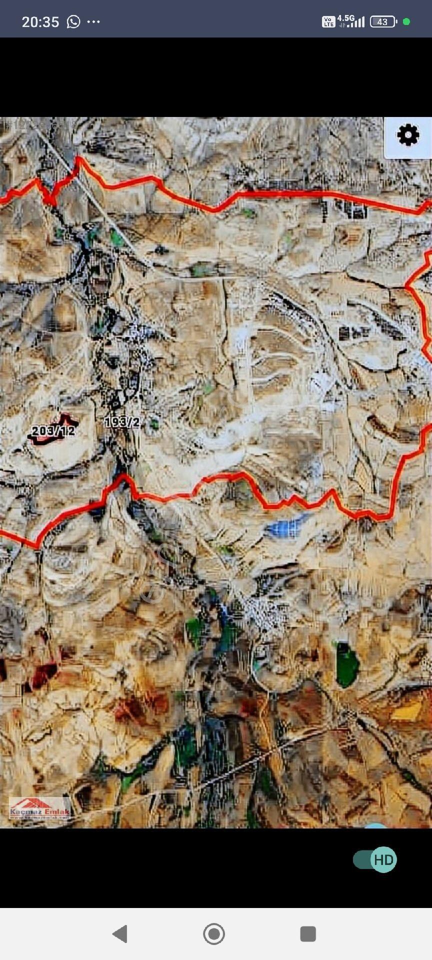 Bayburt Organize Sanayi Ve Üniversite Ye Çok Yakın Satılık Tarla