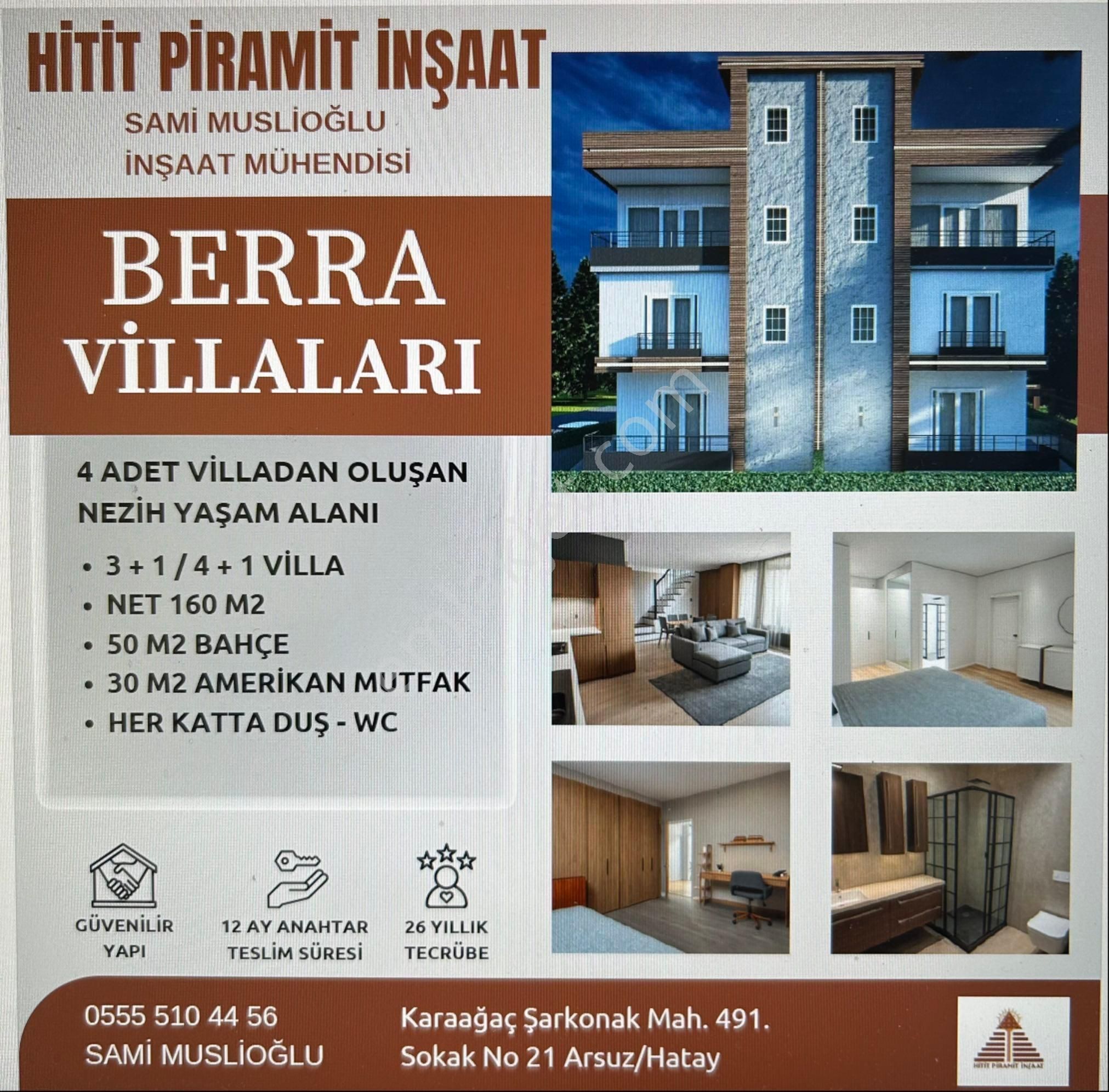 Hatay’ın Göz Bebeği Arsuz Karaağaç’ta Tripleks