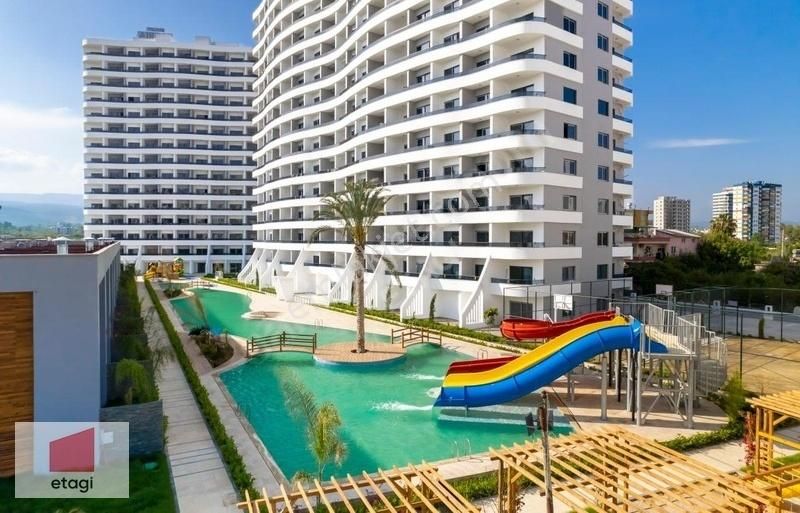 Satılık 1+1 Ful Eşyalı Daire Havuzlu Saunalı Hamamlı Site