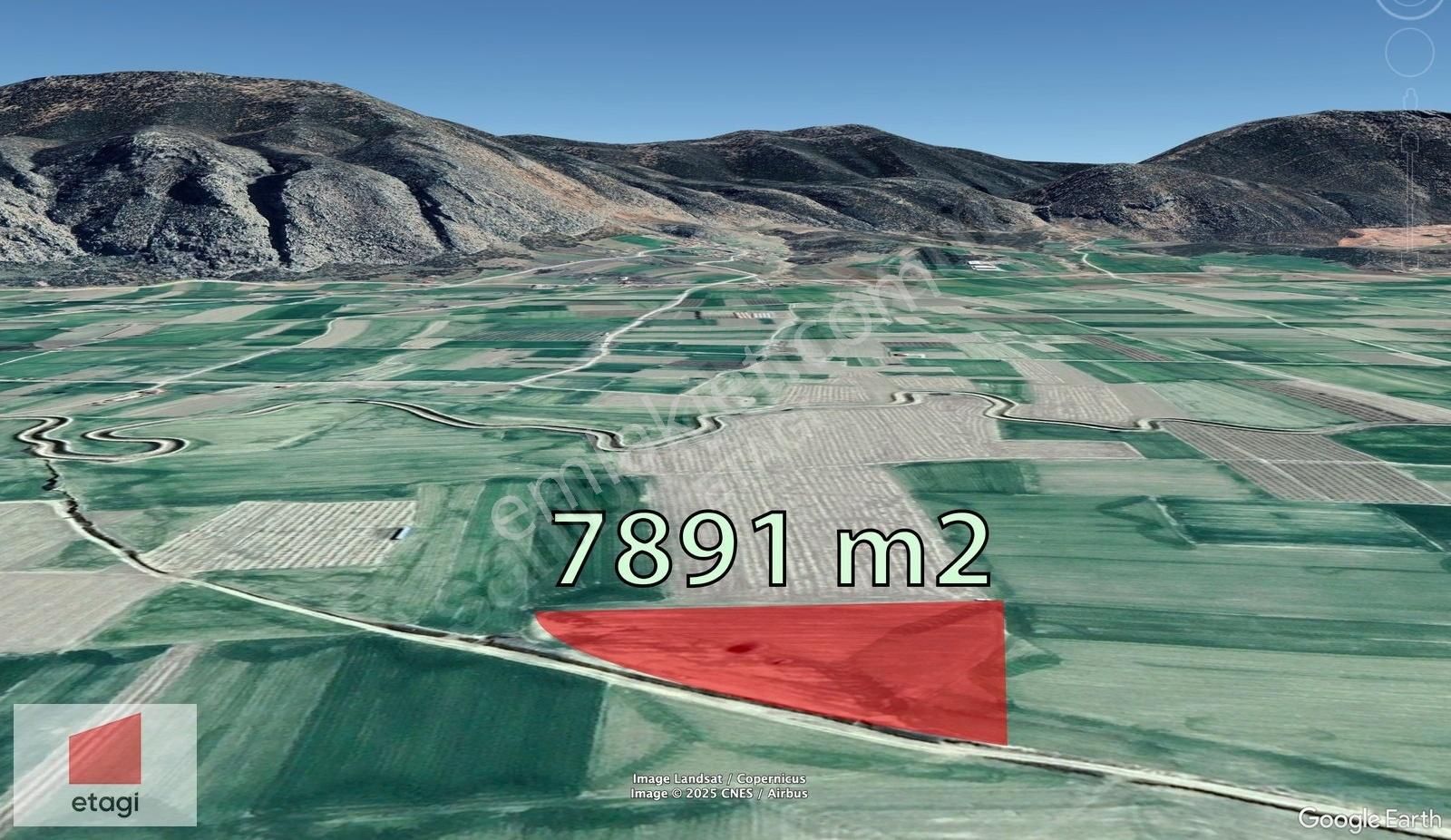 Korkuteli Kemerağzı Güplü Armut Mevkii 7891m2 Tarla
