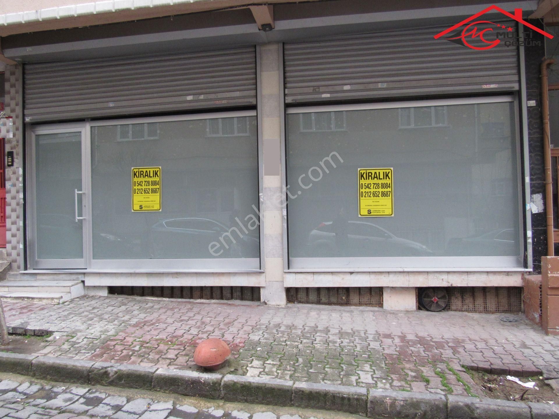 Yenibosna Fevzi Çakmak Mahallesinde Satılık Dükkan Kat Eksikli