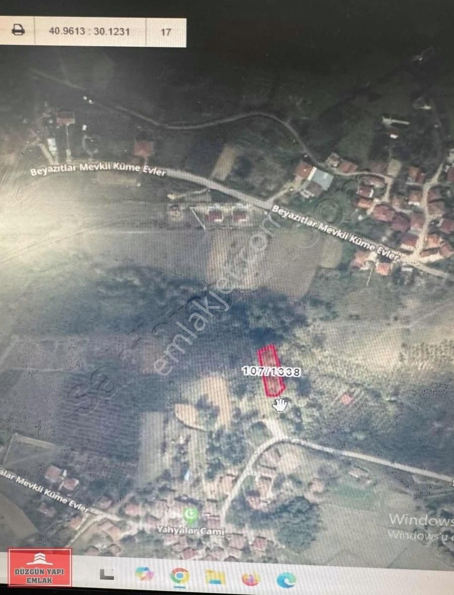 Topluca Da Köyiçi 800 M2 Yüzde 40 İmarlı