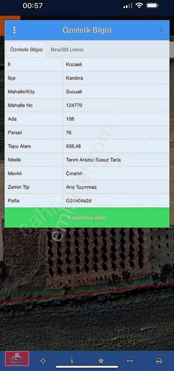 Sucuali De 938 M2 Tam Kare Şeklinde Toplulaştırması Bitti
