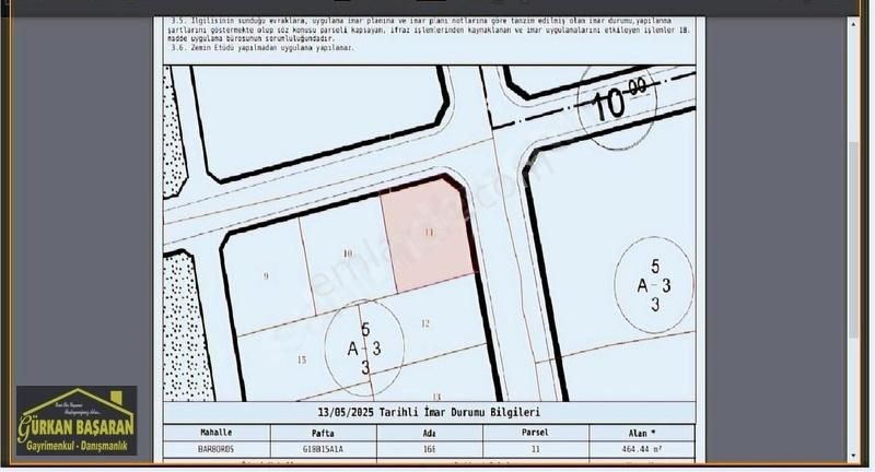 Acill Satılık Villa Arsası 3 Kat Liman Yakını - Görsel 5