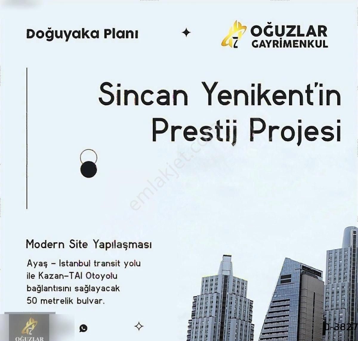 Oğuzlar'dan__ Acil Satılık Bulvar Cepheli 1 Daire Getirili Arsa