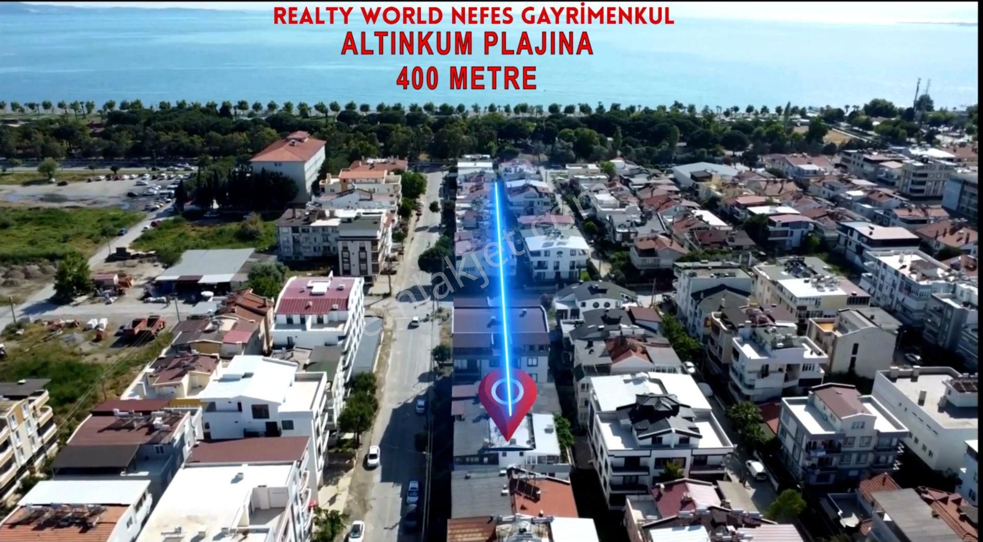 Rw Nefes'ten Altınkum'da Plaja 400 M, Teraslı, Rüya Evi