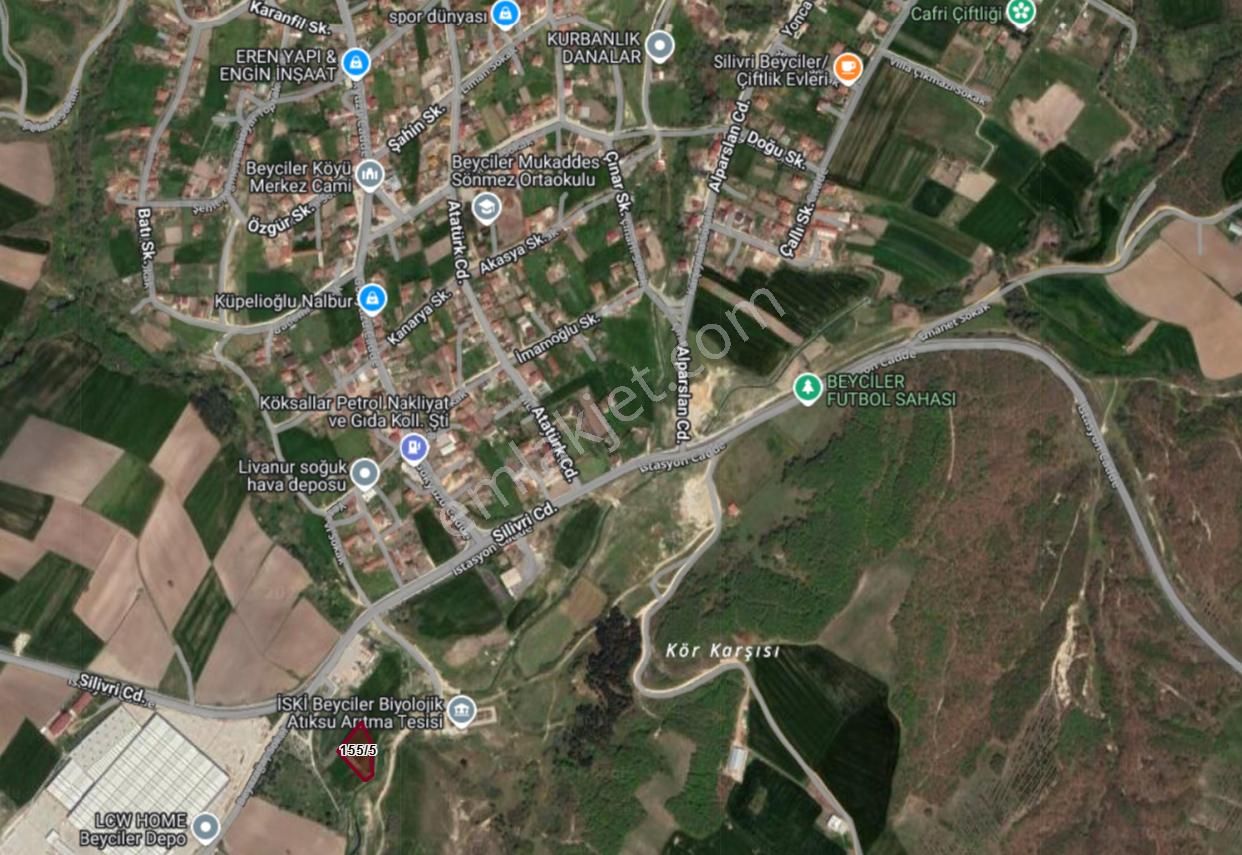 Silivri Beycilerde Yerleşim Dibinde Asfalta Yakın 352mt Parseler