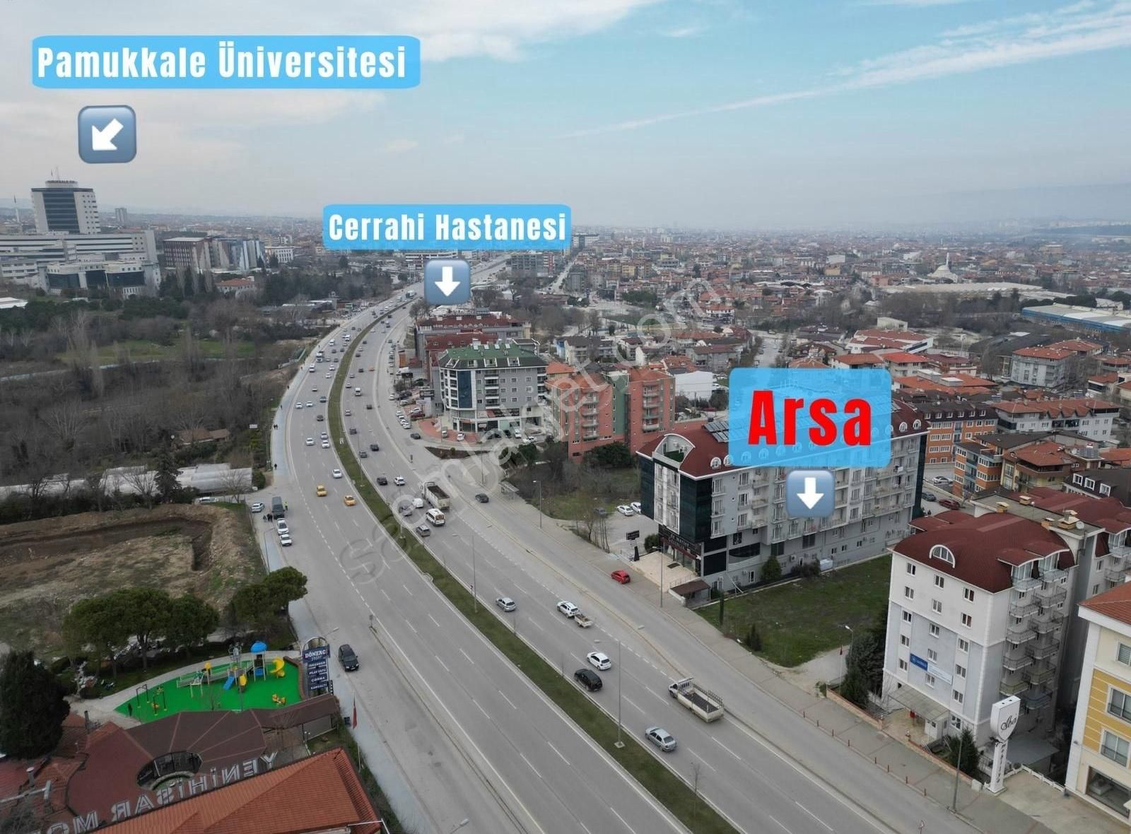 Çizgi'den Bağbaşı Ana Yol Üzeri Hastane Otel Yapımına Uygun Arsa