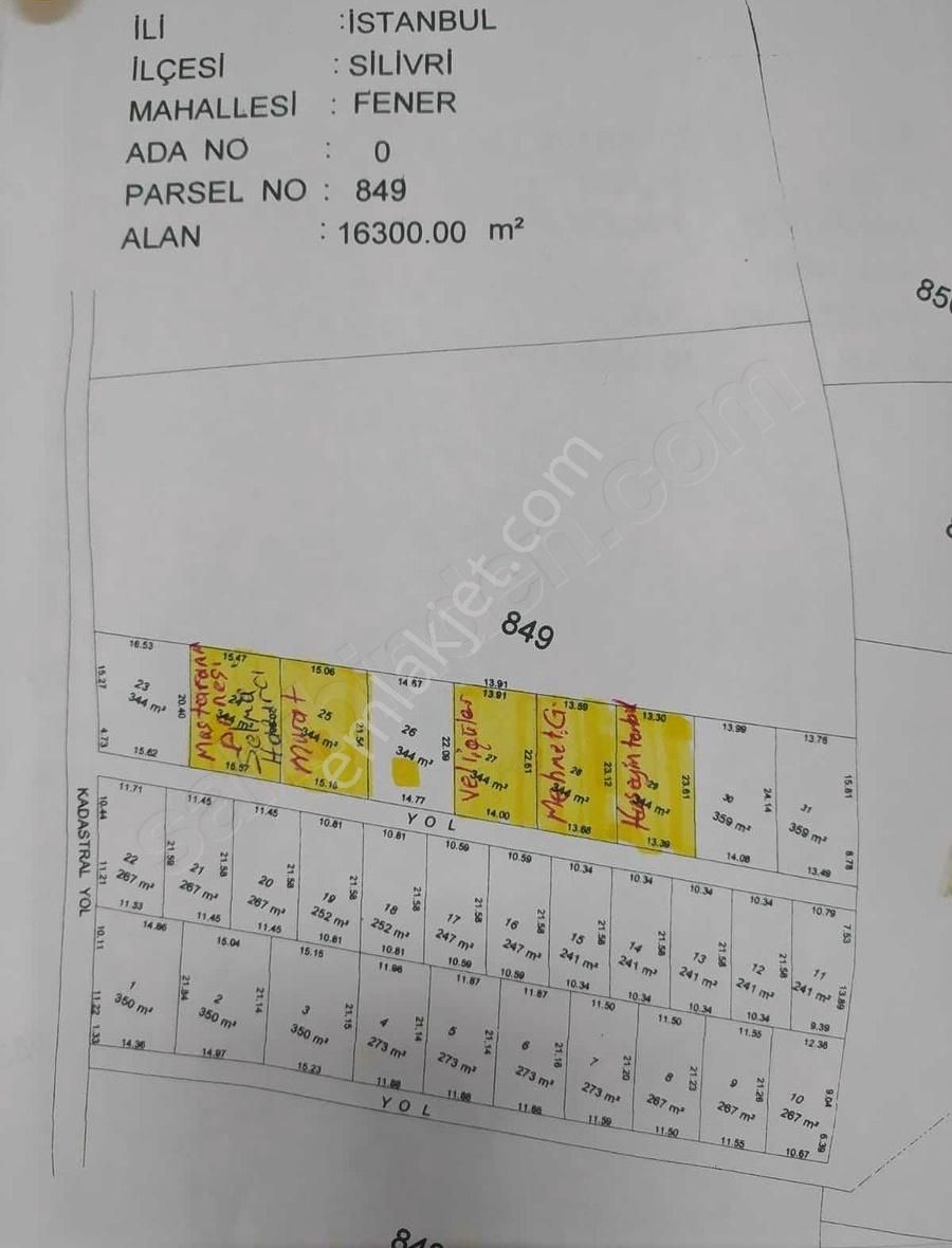 Acill..şahin İnşaat..350m2..silivri Fener..