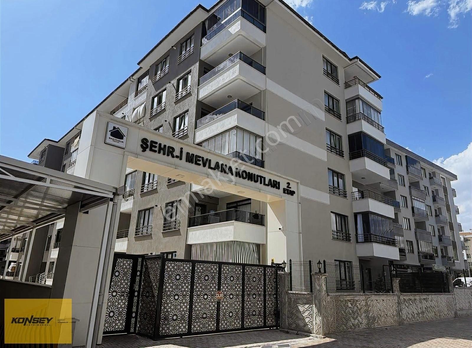 Konsey'den Kültür Merkezi Satılık Site İçi 2+1 Lüks Sıfır Daire