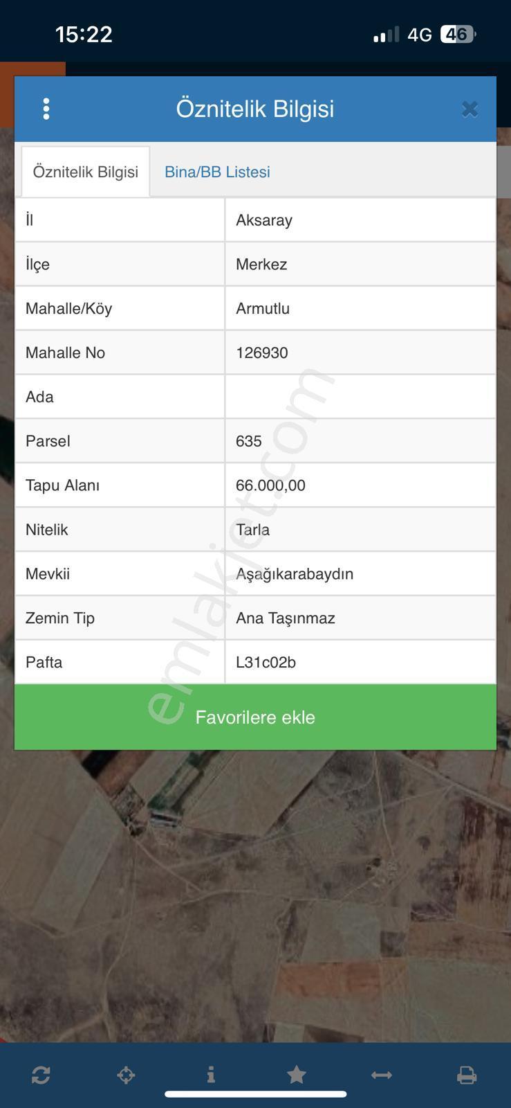 Armutlu Da 66000 M2 Satılık Tarla - Görsel 5