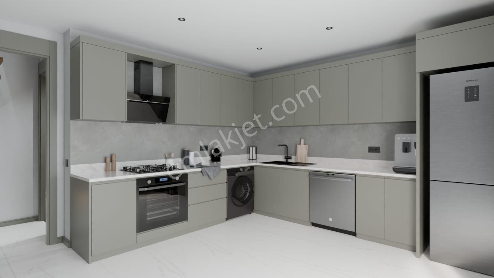 Varlık Mahallesinde 4+1 Ayrı Mutfak Lüks Sıfır 200 M² Dubleks