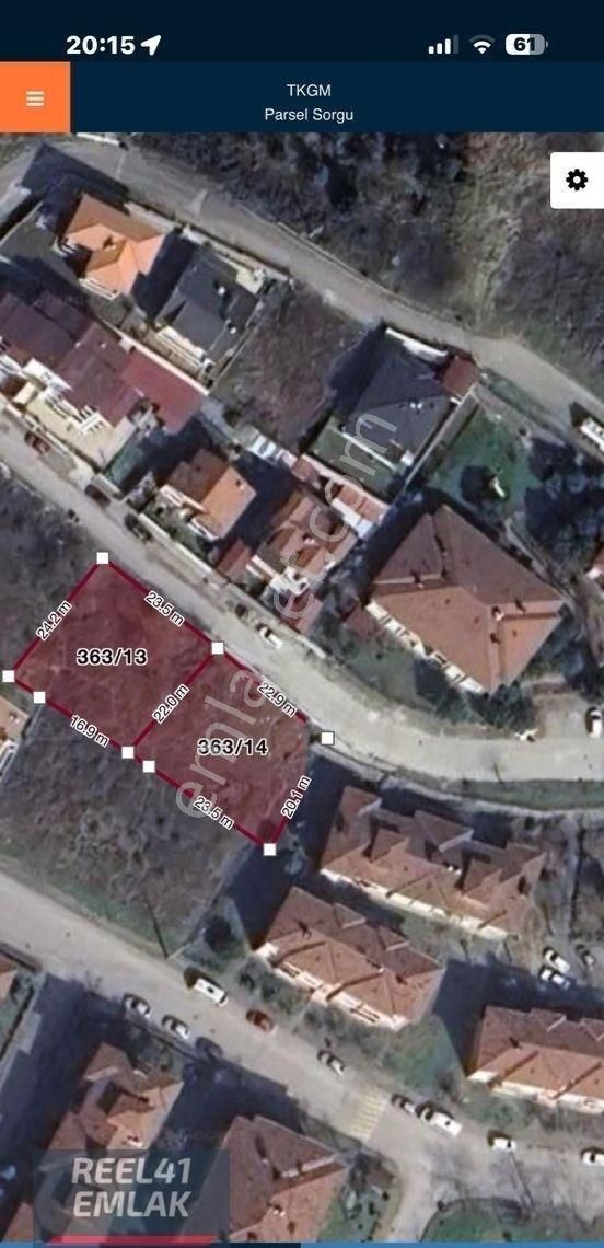 Gölcük Saraylı Da Satılık 1076m2 20/40 İmarlı Arsa